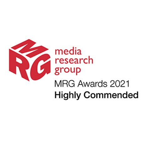 Media Research Group MRG Awards 2021. Highly Commended.