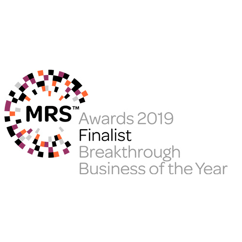 Market Research Society Awards 2019. Finalist. Breakthrough Business of the Year